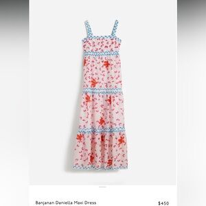 Banjanan Daniella Maxi Dress
$450 popium  fall party boho designer casual nwot